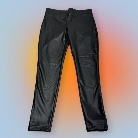 LOFT Metallic Gray Leggings - Picture 2 of 4